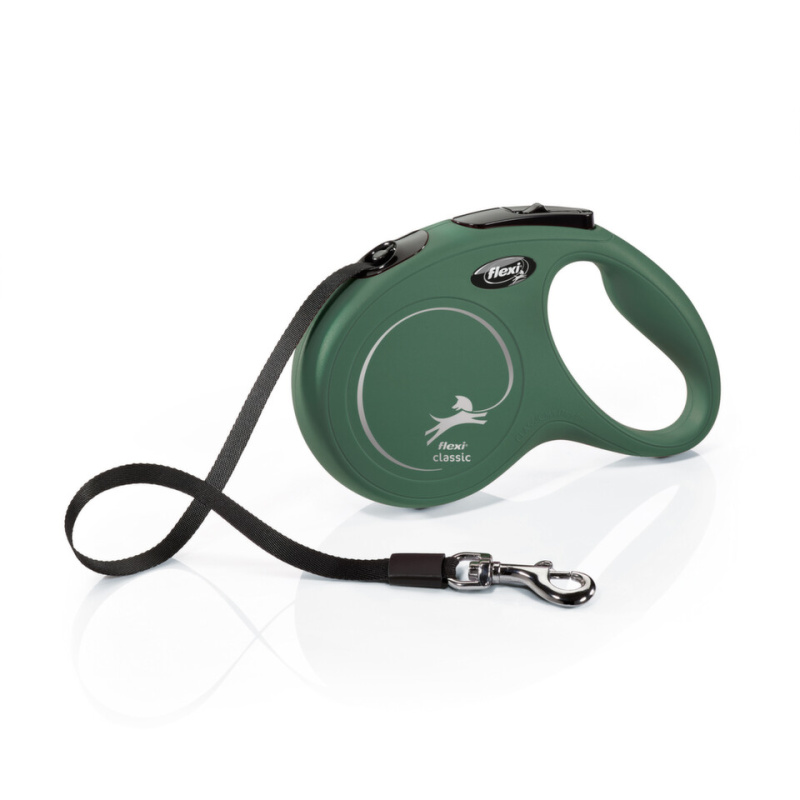 flexi Classic M pásek 5m/25kg olivová