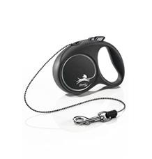 Vodítko FLEXI Black Design XS lanko 3m/8kg zelená NEW