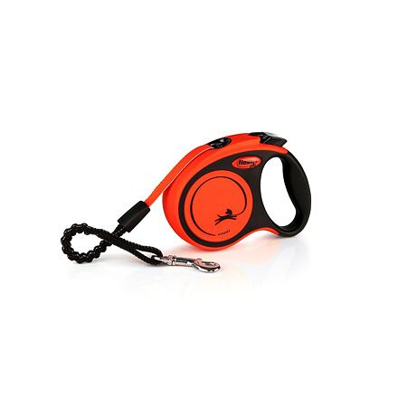 flexi Xtreme XS pásek 3m/15kg, oranžová