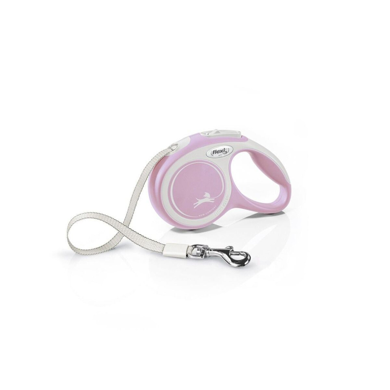 Vodítko FLEXI Comfort XS pásek 3m/12kg růžová NEW