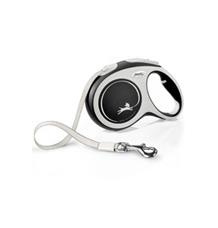 Vodítko FLEXI New Comfort páska černé L 5 m