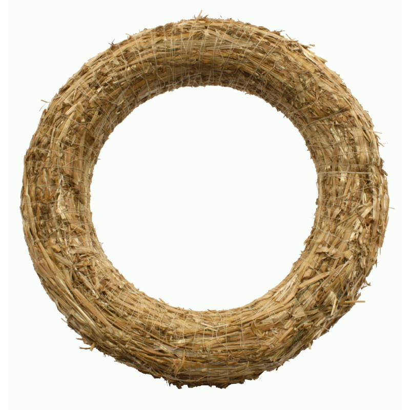Slámový věnec průměr cca 30 cm