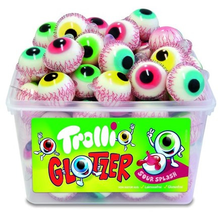Trolli Oči gumové 60 x 18,8 g