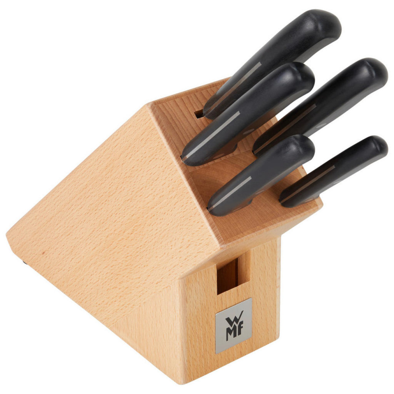 Sada nožů WMF Classic Line 1874699990 5 ks + blok