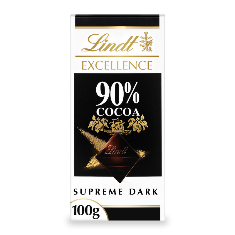 Lindt Čokoláda EXCELLENCE Hořká 90% kakaa