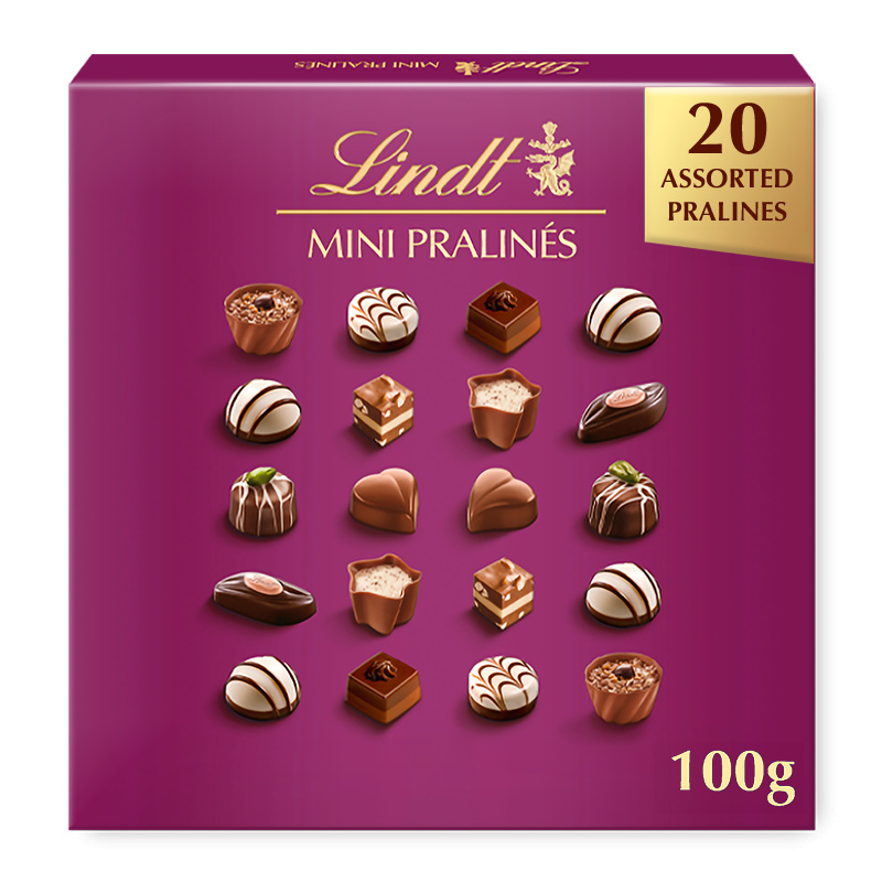 Lindt bonboniéra čokoládové Mini pralinky