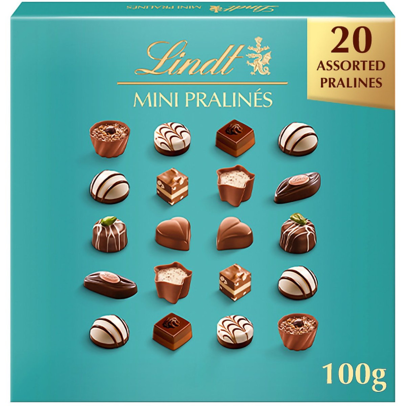 Lindt bonboniéra čokoládové Mini pralinky