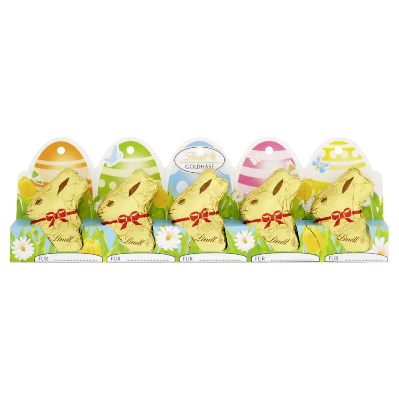 Lindt Gold Bunny Mini Milk 5 x 10 g