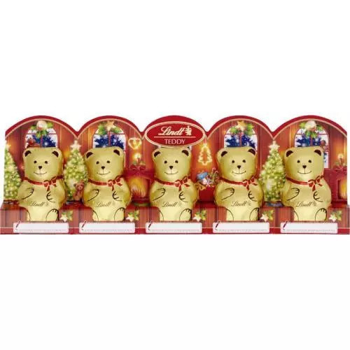 Lindt Vánoční mini medvídci