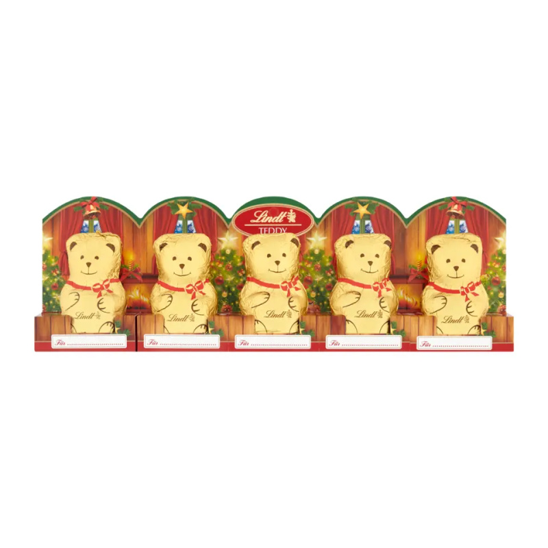 Lindt Vánoční mini medvídci