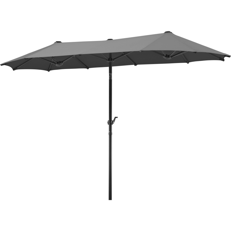 Schneider Schirme Balkonový slunečník Salerno, antracitová, 150 x 300 cm