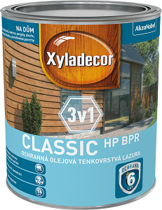 Xyladecor Ochranná tenkovrstvá lazura Classic HP palisandr 2,5 l