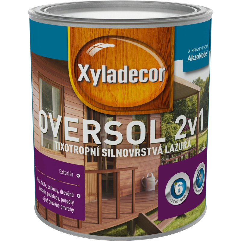 Xyladecor Oversol vlašský ořech 0,75L