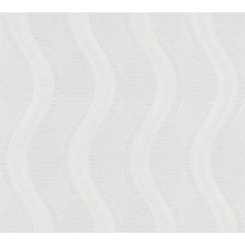 A. S. Creation Přetíratelná vliesová tapeta Meistervlies Creativ bílá 260512