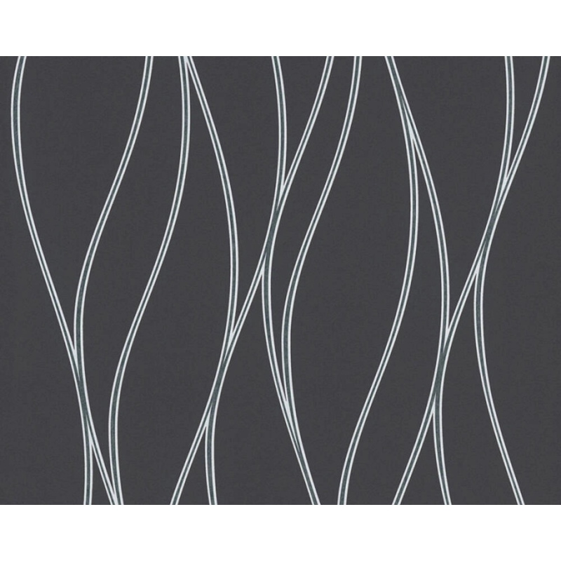 A. S. Creation Vliesová tapeta Trend Wall černá