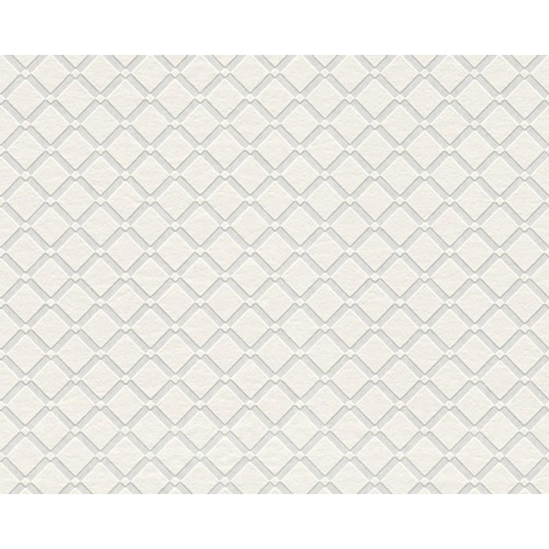 A. S. Creation Přetíratelná vliesová tapeta Meistervlies Creativ bílá 528117