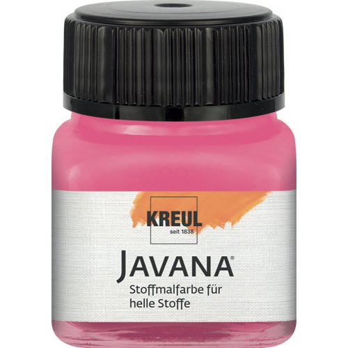 Kreul Barva na světlý textil JAVANA 20 ml RŮŽOVÁ