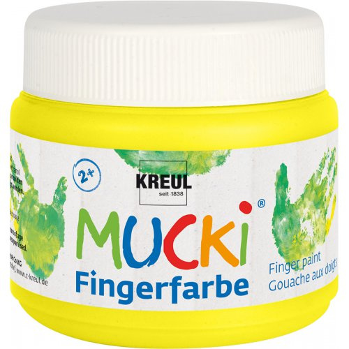 Mucki Prstová barva MUCKI 150 ml ŽLUTÁ