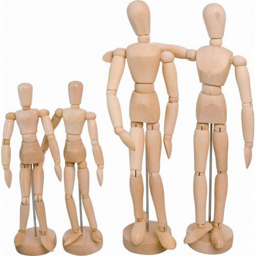 Kreul SOLO GOYA Dřevěný manekýn unisex 31 cm výška
