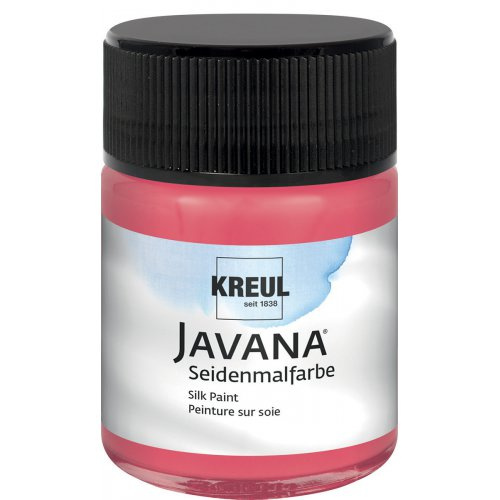 Kreul Barva na hedvábí JAVANA 50 ml ČERVENÁ