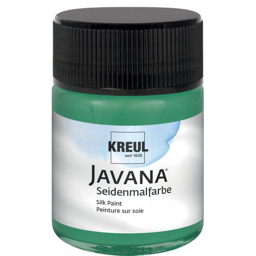 Kreul Barva na hedvábí JAVANA 50 ml TMAVÁ ZELENÁ