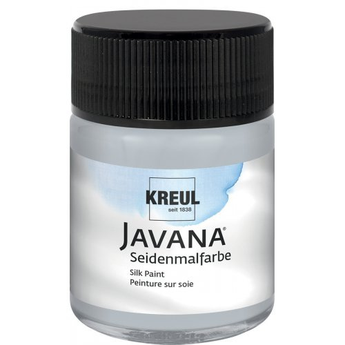 Kreul Barva na hedvábí JAVANA 50 ml STŘÍBRNOŠEDÁ