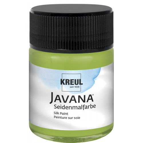 Kreul Barva na hedvábí JAVANA 50 ml MÁJOVÁ ZELENÁ