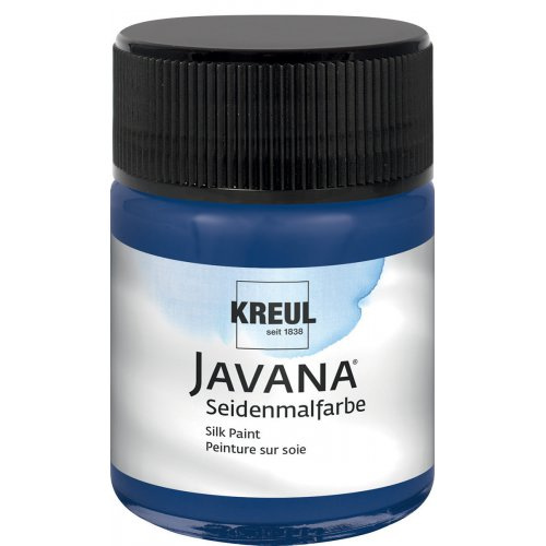 Kreul Barva na hedvábí JAVANA 50 ml NOČNÍ MODRÁ