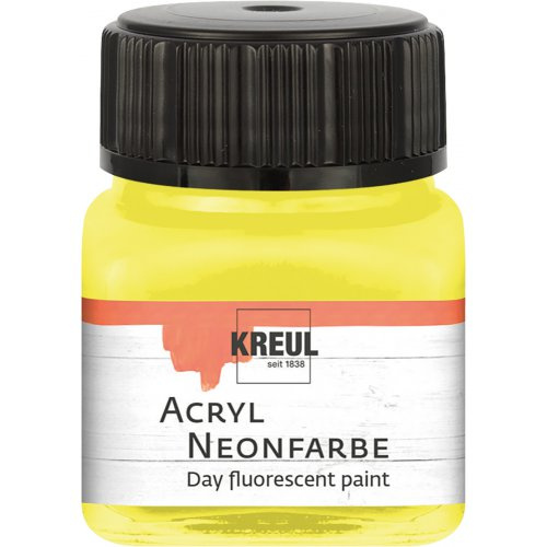 Kreul Akrylová barva neonová KREUL 20 ml ŽLUTÁ