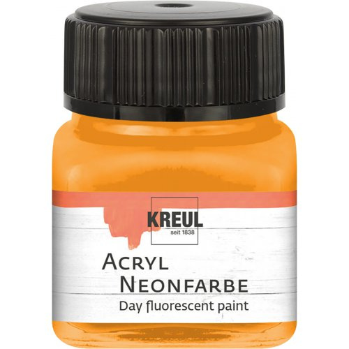 Kreul Akrylová barva neonová KREUL 20 ml ORANŽOVÁ
