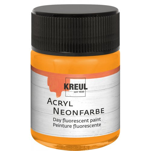 Kreul Akrylová barva neonová KREUL 50 ml ORANŽOVÁ