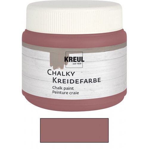 Kreul Křídová barva CHALKY PAINT 150 ml RŮŽOVÁ MARSALA