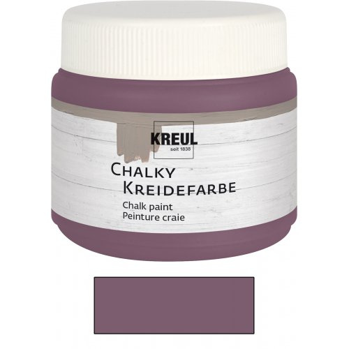 Kreul Křídová barva CHALKY PAINT 150 ml PURPUROVÁ