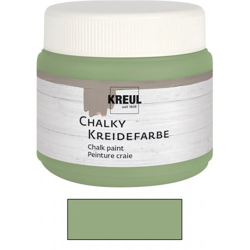 Kreul Křídová barva CHALKY PAINT 150 ml OLIVOVÁ