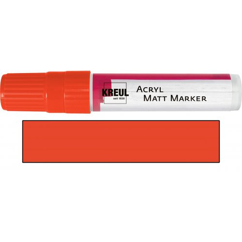 Kreul Akrylový marker matný KREUL XXL ČERVENÁ