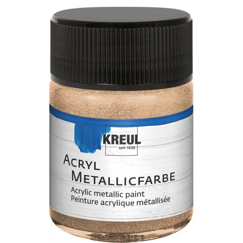 Kreul Akrylová barva metalická KREUL 50 ml ŠAMPAŇSKÁ