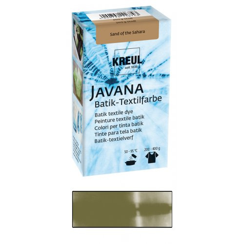 Kreul Batikovací barva JAVANA 70 g TMAVÁ OLIVOVÁ