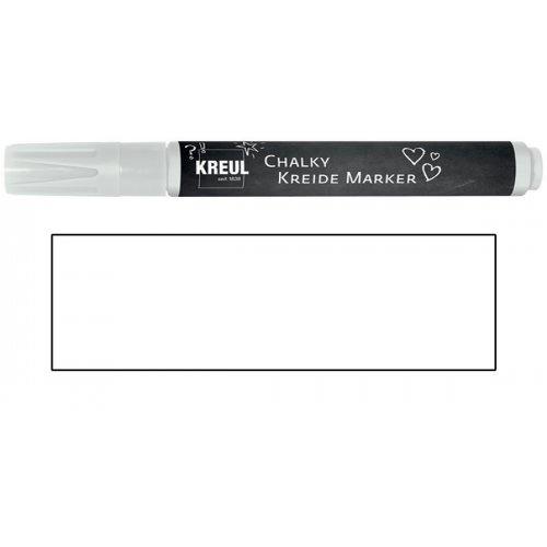 Kreul Křídový marker  Medium SNĚHOVÁ BÍLÁ