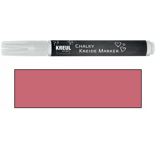 Kreul Křídový marker  Medium PŘÍJEMNÁ ČERVENÁ
