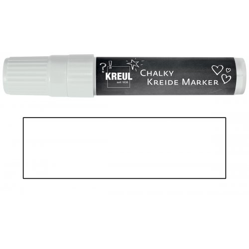 Kreul Křídový marker KREUL XXL SNĚHOVÁ BÍLÁ