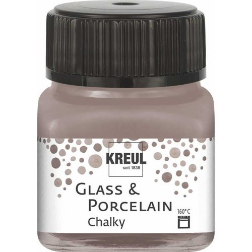 Kreul Barva na sklo a porcelán  CHALKY 20 ml MLÉČNÁ MOCCA