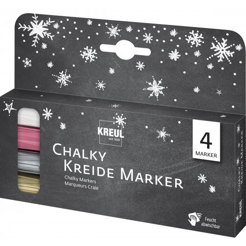 Kreul Sada Křídový marker KREUL 4 barvy WINTER