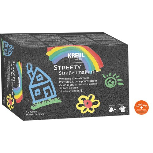 Kreul Sada Tekutá křída KREUL Streety 6 x 200 ml