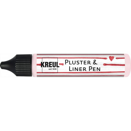 Kreul 3D Pluster & LinerPen 29 ml MADEMOISELLE RŮŽOVÁ