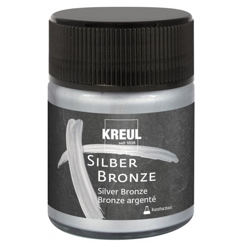 Kreul Tekutý bronz KREUL 50 ml STŘÍBRNÁ