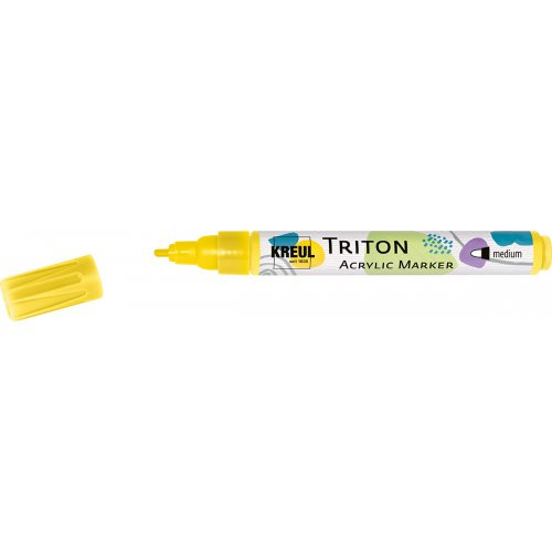 Kreul Akrylový fix TRITON medium  ŽLUTÁ