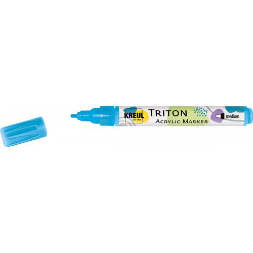 Kreul Akrylový fix TRITON medium SVĚTLÁ MODRÁ