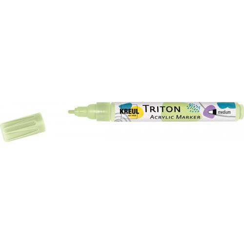 Kreul Akrylový fix TRITON medium BLEDÁ ZELENÁ