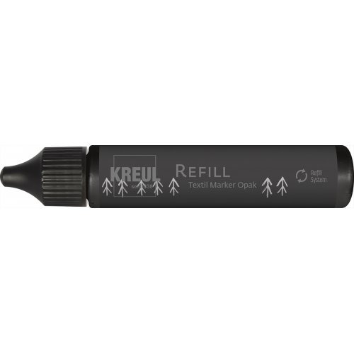 Kreul Náplň 25 ml do Fix na textil JAVANA KREUL OPAK ČERNÁ