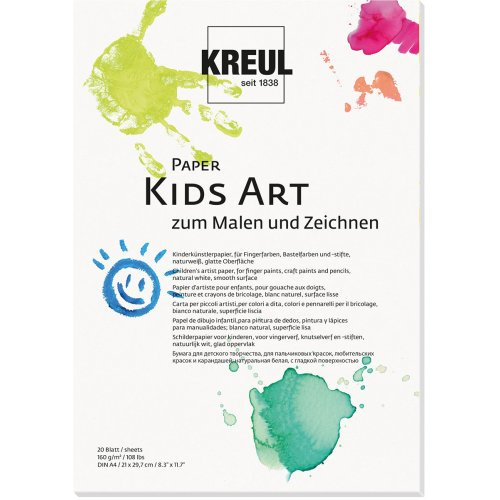 Mucki Papír pro děti Kids Art KREUL 20 listů A4